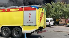 مشاهد من الحريق