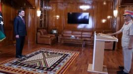 أداء مسعود رحومة اليمين القانونية أمام رئيس حكومة الوحدة الوطنية