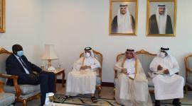 وزير الدولة للشؤون الخارجية يتسلّم نسخة من أوراق اعتماد سفيري جنوب السودان وهنغاريا