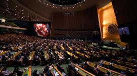 جانب من أعمال الدورة الـ76 للجمعية العامة للأمم المتحدة