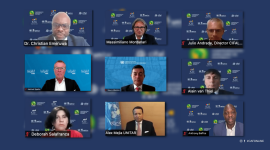 جانب من الإعلان عن البرنامج التدريبي