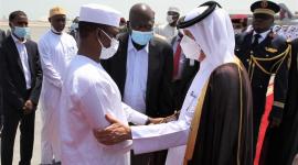 رئيس المجلس العسكري التشادي يغادر الدوحة