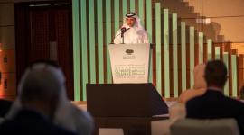 جانب من مشاركة سعادة السيد عبد الله بن عبد العزيز بن تركي السبيعي وزير البلدية والبيئة في المؤتمر