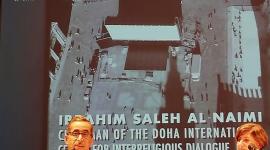 جانب من مشاركة د.النعيمي في المنتدى