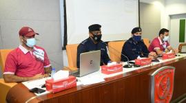 جانب من مشاركة الضيوف بالورشة