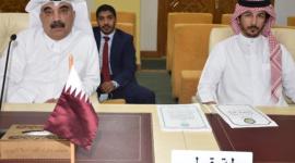 وفد قطر المشارك في المؤتمر