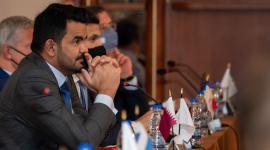 جانب من مشاركة دولة قطر في الاجتماعات