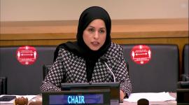 سعادة الشيخة علياء أحمد بن سيف آل ثاني المندوب الدائم لدولة قطر لدى الأمم المتحدة