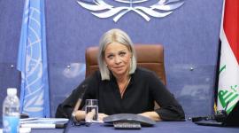 هينيس بلاسخارت رئيسة بعثة الأمم المتحدة في العراق