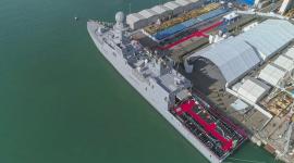 قطر تتسلم سفينة "الزبارة" من إيطاليا