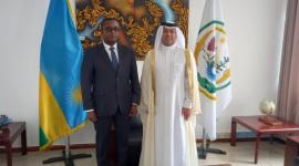 جانب من تسليم اوراق اعتماد سعادة السفير فيصل الشهواني