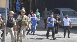 قوات الجيش تطوق منطقة اطلاق النار