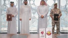 جانب من توقيع المذكرة