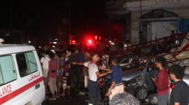 أثار انفجار مطار عدن