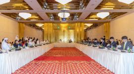 خلال لقاء الأعمال القطري الكوري