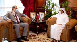 جانب من لقاء وزير العمل بنظيره المصري