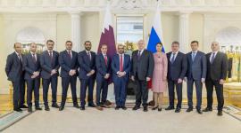 قائد الحرس الأميري يجتمع مع القائم بأعمال مدير جهاز الحرس الفيدرالي الروسي