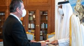 سمو الأمير يتسلم أوراق اعتماد سبعة سفراء جدد