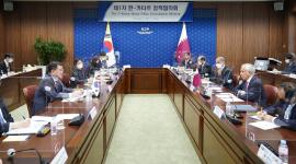 جولة مشاورات سياسية بين دولة قطر وجمهورية كوريا