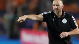 جمال بلماضي مدرب المنتخب الجزائري لكرة القدم