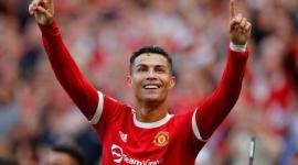 كريستيانو رونالدو نجم مانشستر يونايتد الإنجليزي