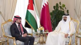 سمو نائب الأمير يعقد جلسة مباحثات مع ولي عهد الأردن