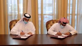 جانب من توقيع الاتفاقية