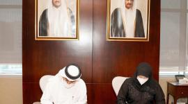 جانب من توقيع مذكرة التفاهم