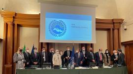 جانب من أعمال اجتماع هيئة مكتب برلمان البحر الأبيض المتوسط