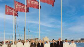 اللجنة العليا للمشاريع والإرث تنظم مهرجان رفع أعلام المنتخبات المتأهلة إلى مونديال "قطر 2022"