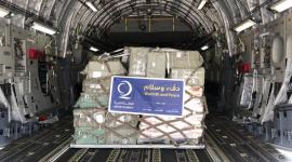 جانب من المساعدات