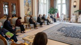 سمو الأمير يستقبل عدداً من أعضاء الكونغرس الأمريكي