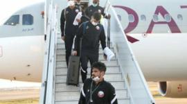 بعثة المنتخب القطري الأول لكرة القدم تصل إلى باكو لمواجهة منتخب أذربيجان