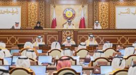 جانب من جلسة المجلس الأسبوعية