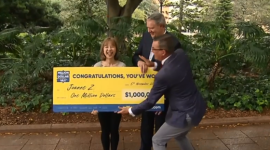 الفائزة بالمليون دولار