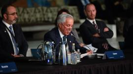 سعادة السيد سلطان بن سعد المريخي وزير الدولة للشؤون الخارجية