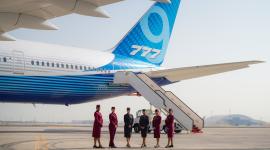 الخطوط الجوية القطرية تعزز أسطولها بأحدث طائرة من طراز بوينغ "777-9"