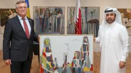 افتتاح معرض "اتصالات" لفنانين من مولدوفا في "كتارا"