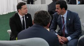 سمو الأمير يلتقي رئيس أوكرانيا ورئيس وزراء بريطانيا