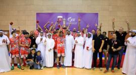 جانب من تتويج فريق العربي