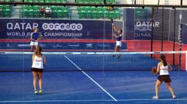 تأهل الأرجنتين وإسبانيا وفرنسا (سيدات) إلى نصف النهائي في بطولة العالم للبادل "قطر 2021"