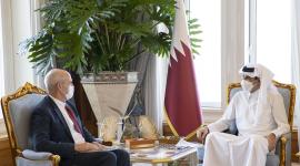 سمو الأمير يستقبل عضو مجلس النواب الأمريكي ريك لارسين