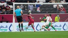 جانب من المباراة