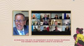 جانب من الحدث الافتراضي رفيع المستوى