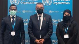 وزيرة الصحة تشارك في أعمال اجتماع جمعية الصحة العالمية الاستثنائي