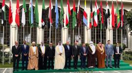 صورة جماعية لوزراء العدل العرب