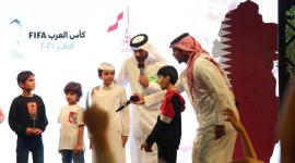 جانب من الفعاليات على هامش بطولة كأس العرب