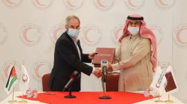 اتفاقية تعاون بين الهلال الأحمر القطري ونظيره الأردني لدعم اللاجئين السوريين