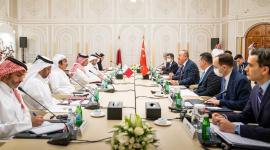 افتتاح أعمال الاجتماع الوزاري للجنة الاستراتيجية العليا القطرية - التركية في الدوحة