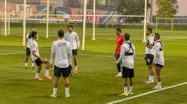 جانب من التدريبات